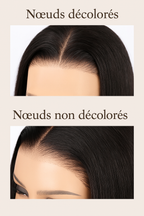 1 article acheté = 1 offert  CARRÉ BABY DOLL- PRESTIGE Perruque HD Invisible Cheveux Birman de haute qualité humaine lisse