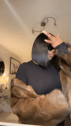 1 article acheté = 1 offert  CARRÉ BABY DOLL- PRESTIGE Perruque HD Invisible Cheveux Birman de haute qualité humaine lisse