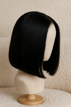 1 article acheté = 1 offert  CARRÉ BABY DOLL- PRESTIGE Perruque HD Invisible Cheveux Birman de haute qualité humaine lisse