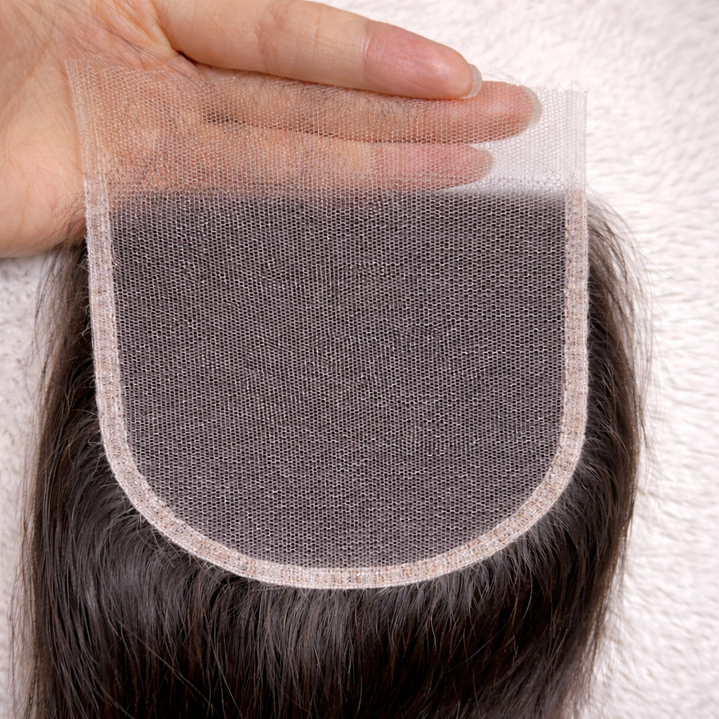 Closure 5x5 HD ou Transparent - Cheveux Naturels 100% Birmans