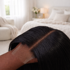 closure 2X6HD sur perruque