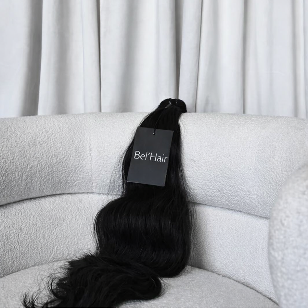 TISSAGE Ondulé avec etiquette Bel hair 