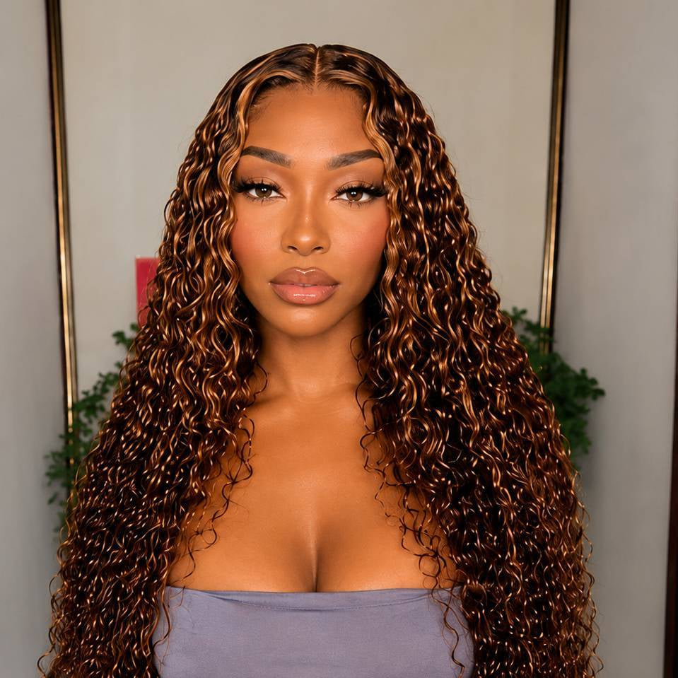 Perruque Deep Wave 4/27 | Lace Front 13x6 HD