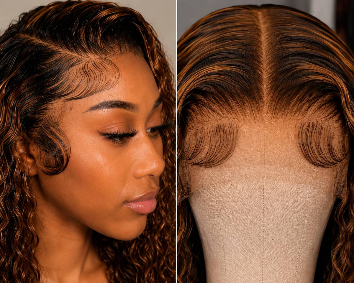 Perruque Deep Wave 4/27 | Lace Front 13x6 HD