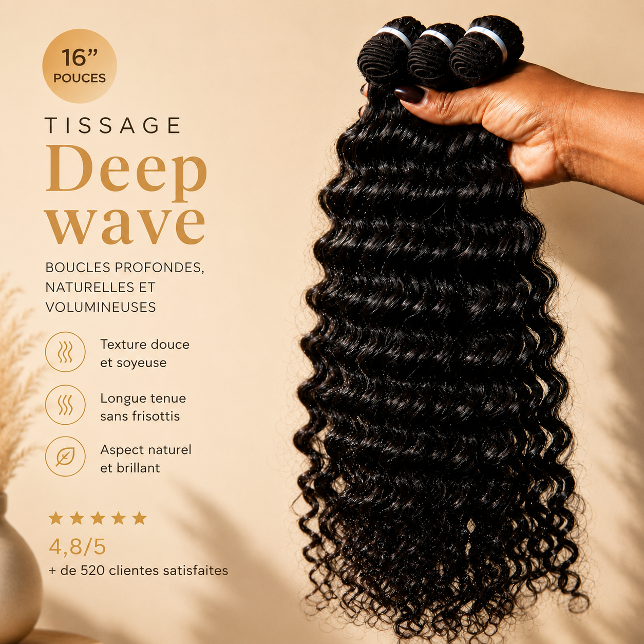 Tissage deep wave