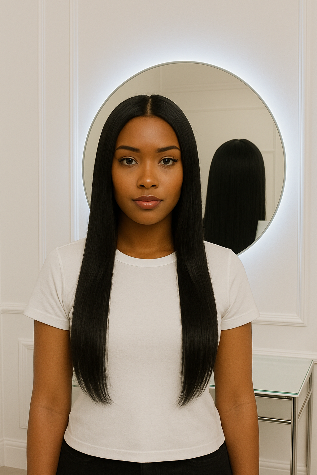 Perruque lisse