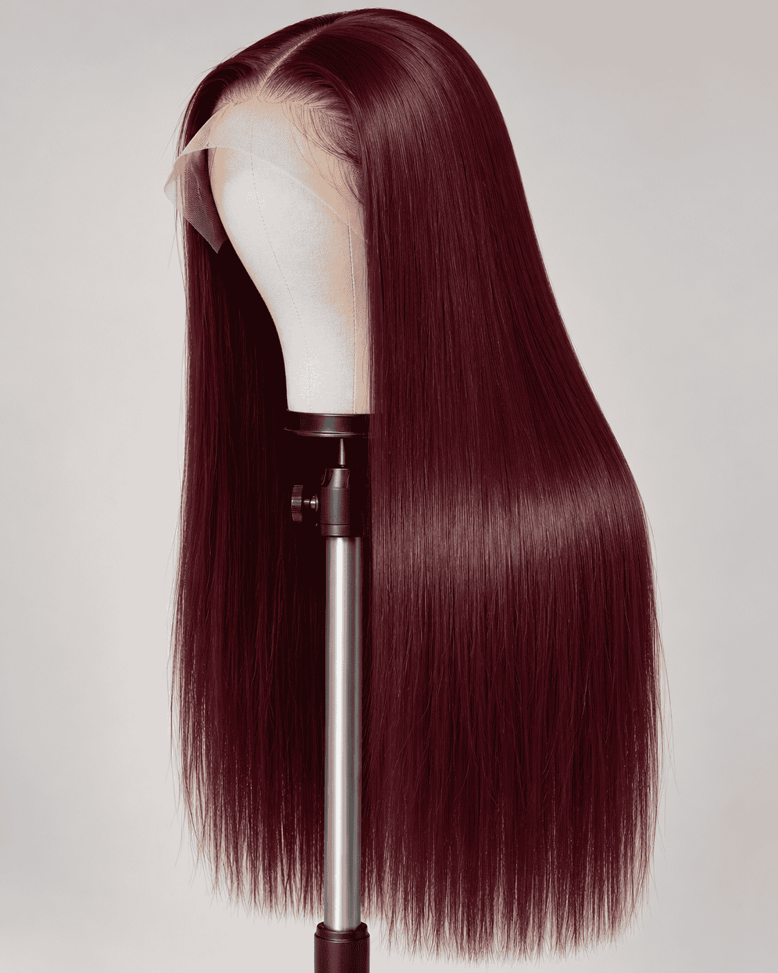 Perruque Rouge Cheveux Naturels Lace HD – Ruby | BEL’HAIR