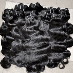  Tissage ondulé body wave cheveux naturels raw hair BEL'HAIR Paris