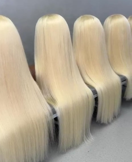 Perruque blonde video 